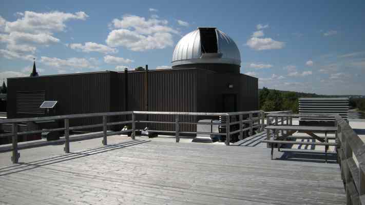 The dome, seen from the observing deck