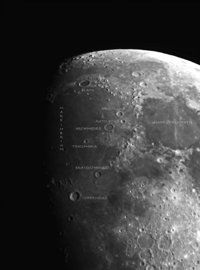 Names of craters on the moon, 2015-09-22
